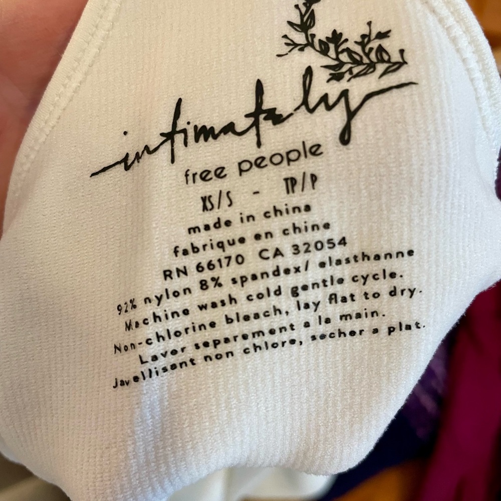 Free People Cream Razorback Tank - Picture 2 of 3